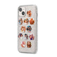 Photo Collage Hexagon iPhone 14 Plus Glitter Tough Case Starlight Angled Image