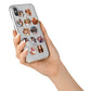 Photo Collage Hexagon iPhone X Bumper Case on Silver iPhone Alternative Image 2