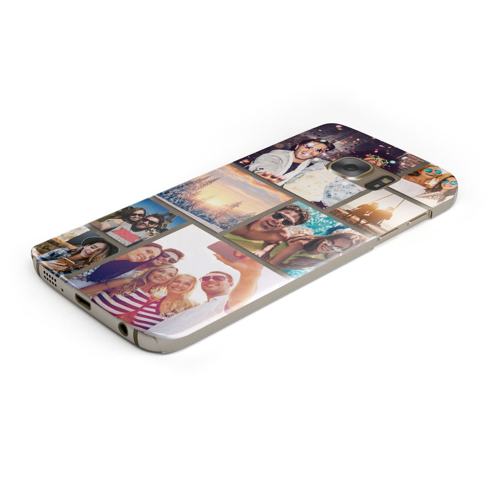 Photo Collage Samsung Galaxy Case Bottom Cutout