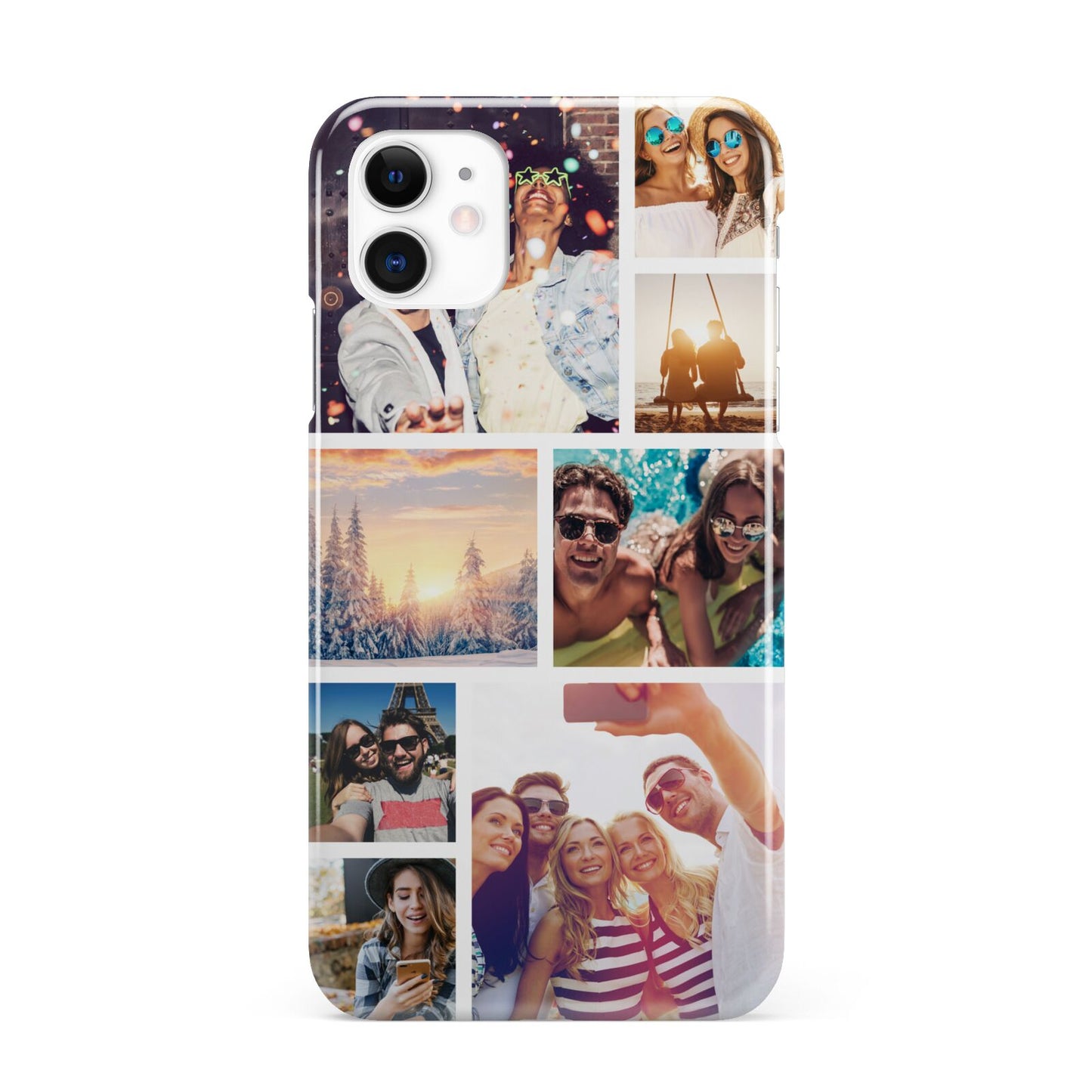 Photo Collage iPhone 11 3D Snap Case