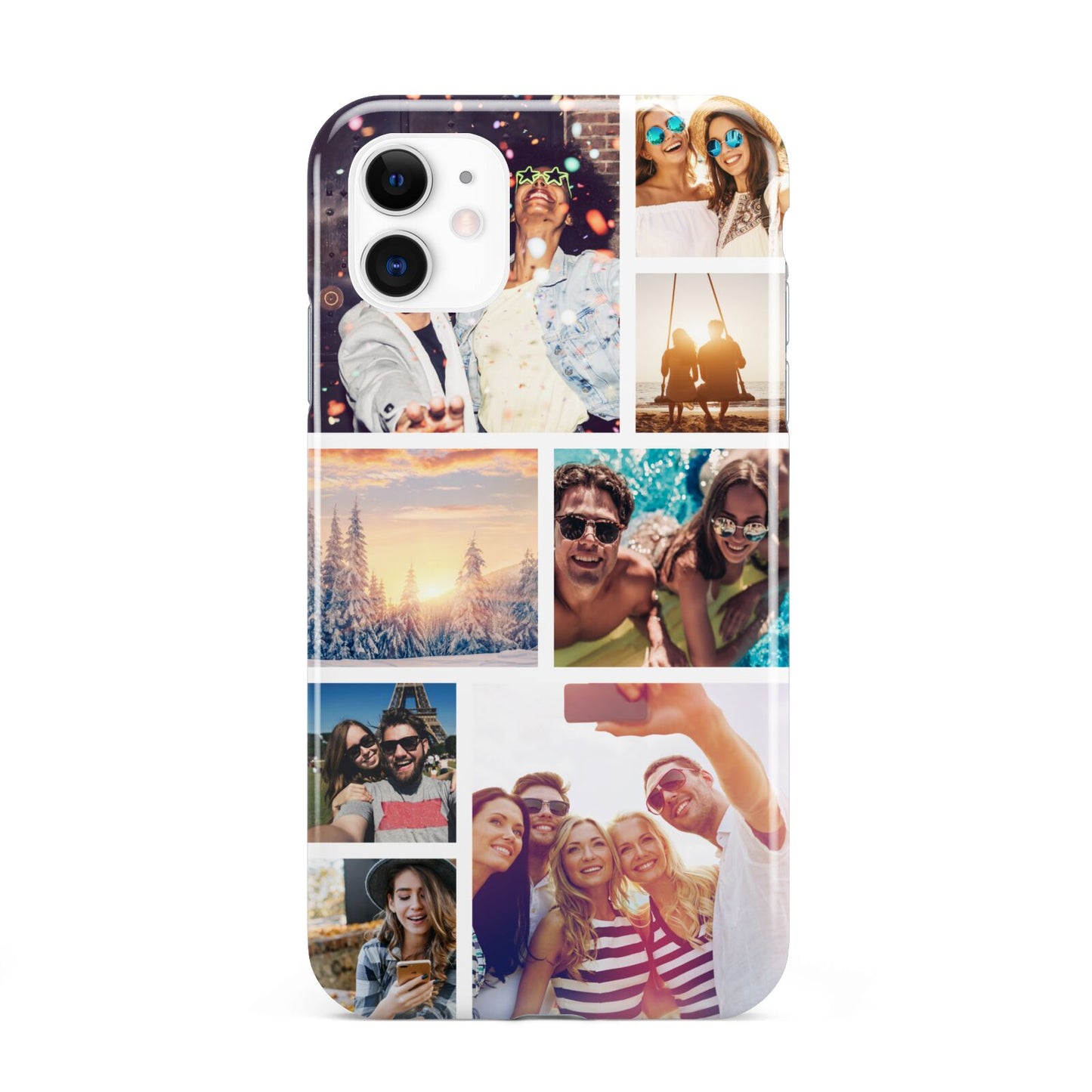 Photo Collage iPhone 11 3D Tough Case