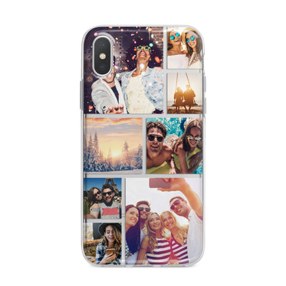 Photo Collage iPhone X Bumper Case on Silver iPhone Alternative Image 1