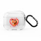 Photo Confetti Heart AirPods Clear Case 3rd Gen