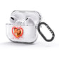 Photo Confetti Heart AirPods Glitter Case 3rd Gen Side Image