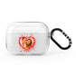 Photo Confetti Heart AirPods Pro Clear Case