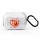 Photo Confetti Heart AirPods Pro Glitter Case
