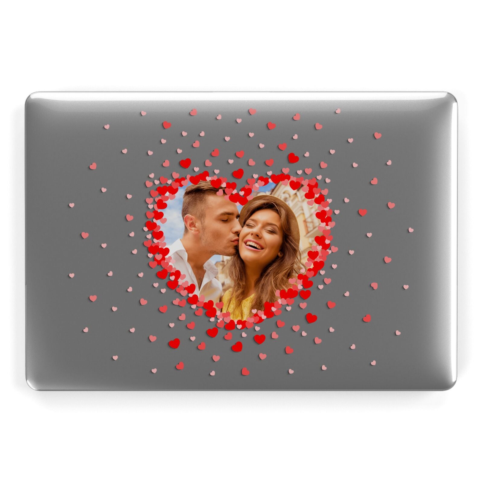 Photo Confetti Heart Apple MacBook Case