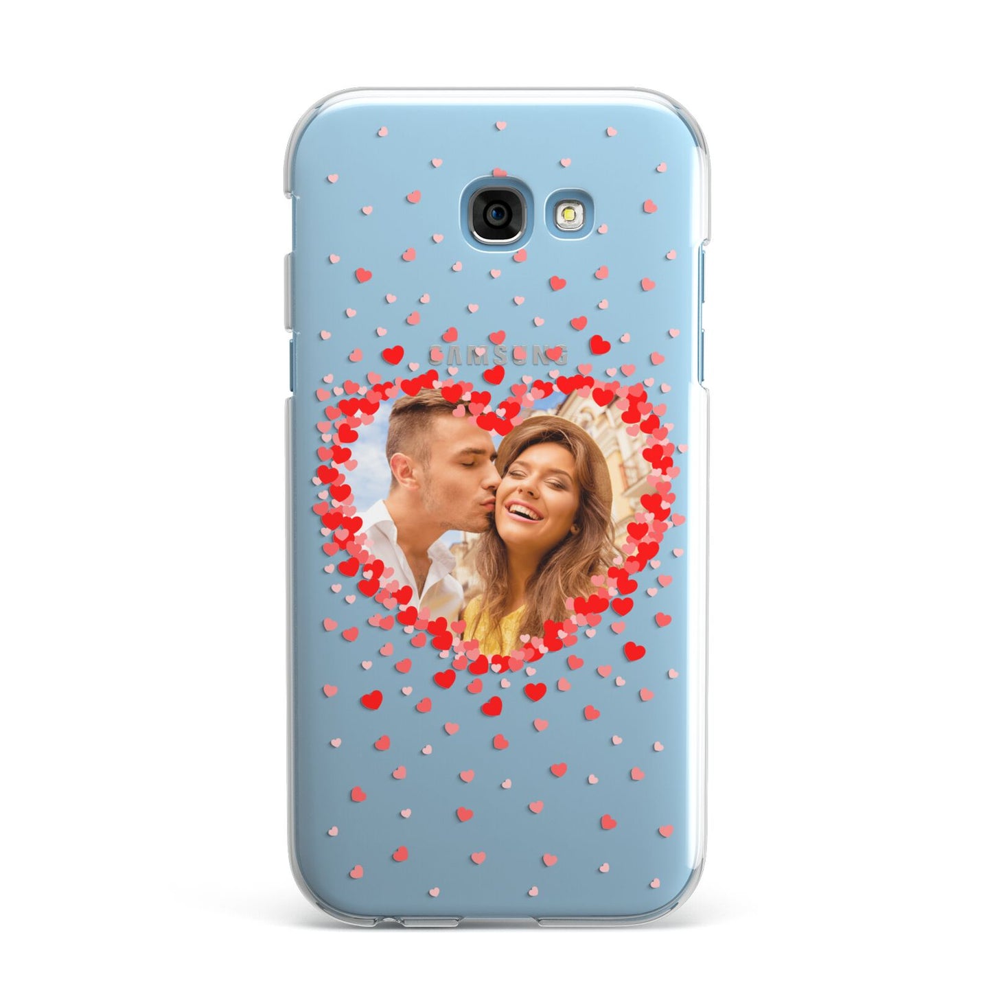 Photo Confetti Heart Samsung Galaxy A7 2017 Case