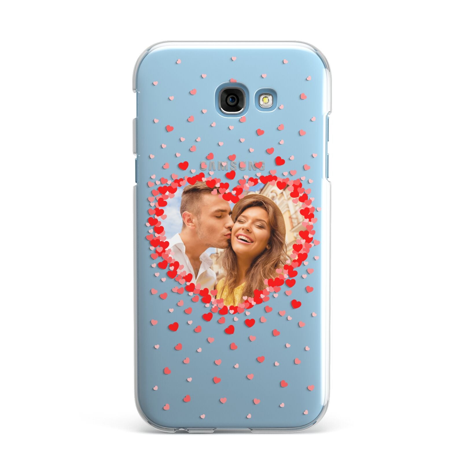 Photo Confetti Heart Samsung Galaxy A7 2017 Case