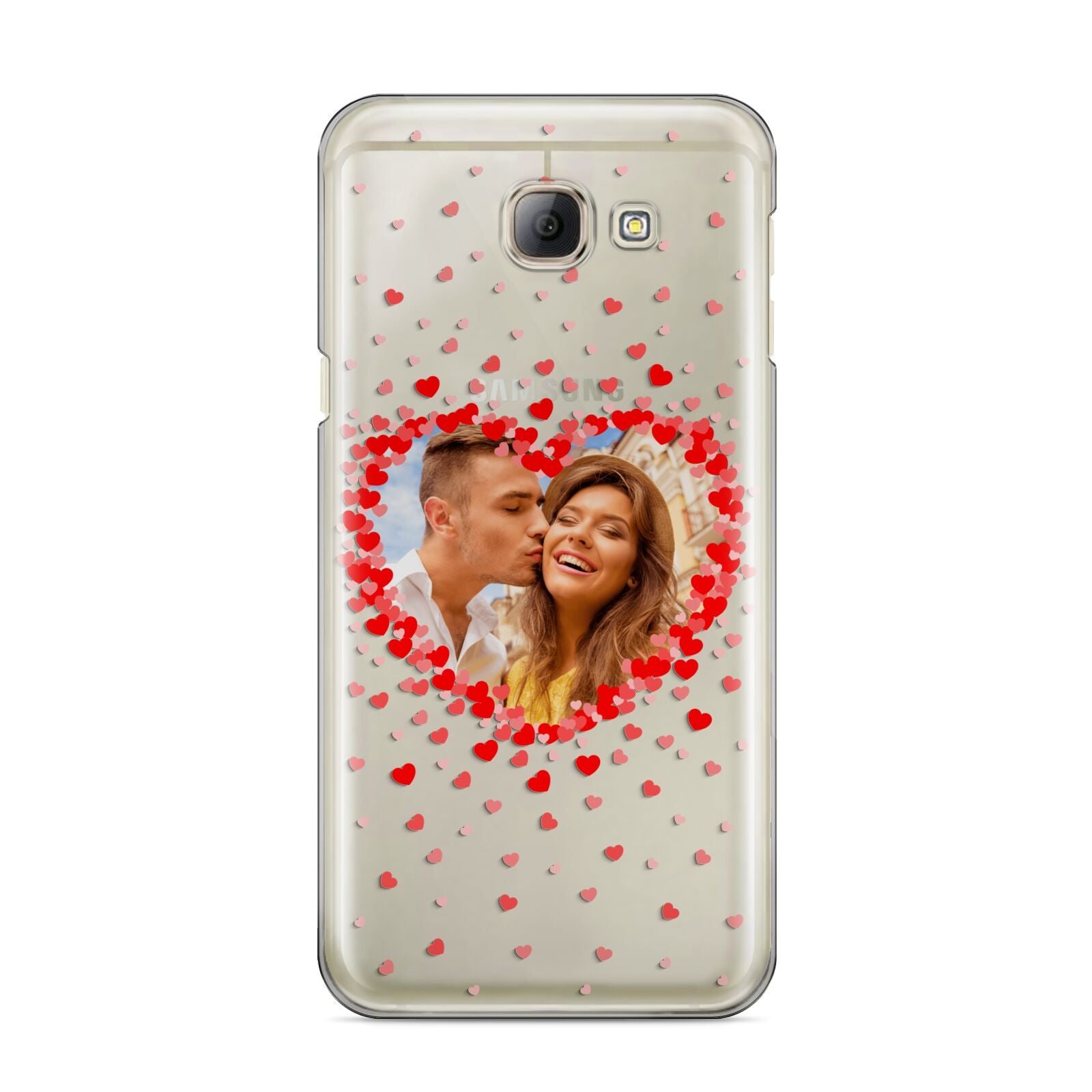 Photo Confetti Heart Samsung Galaxy A8 2016 Case