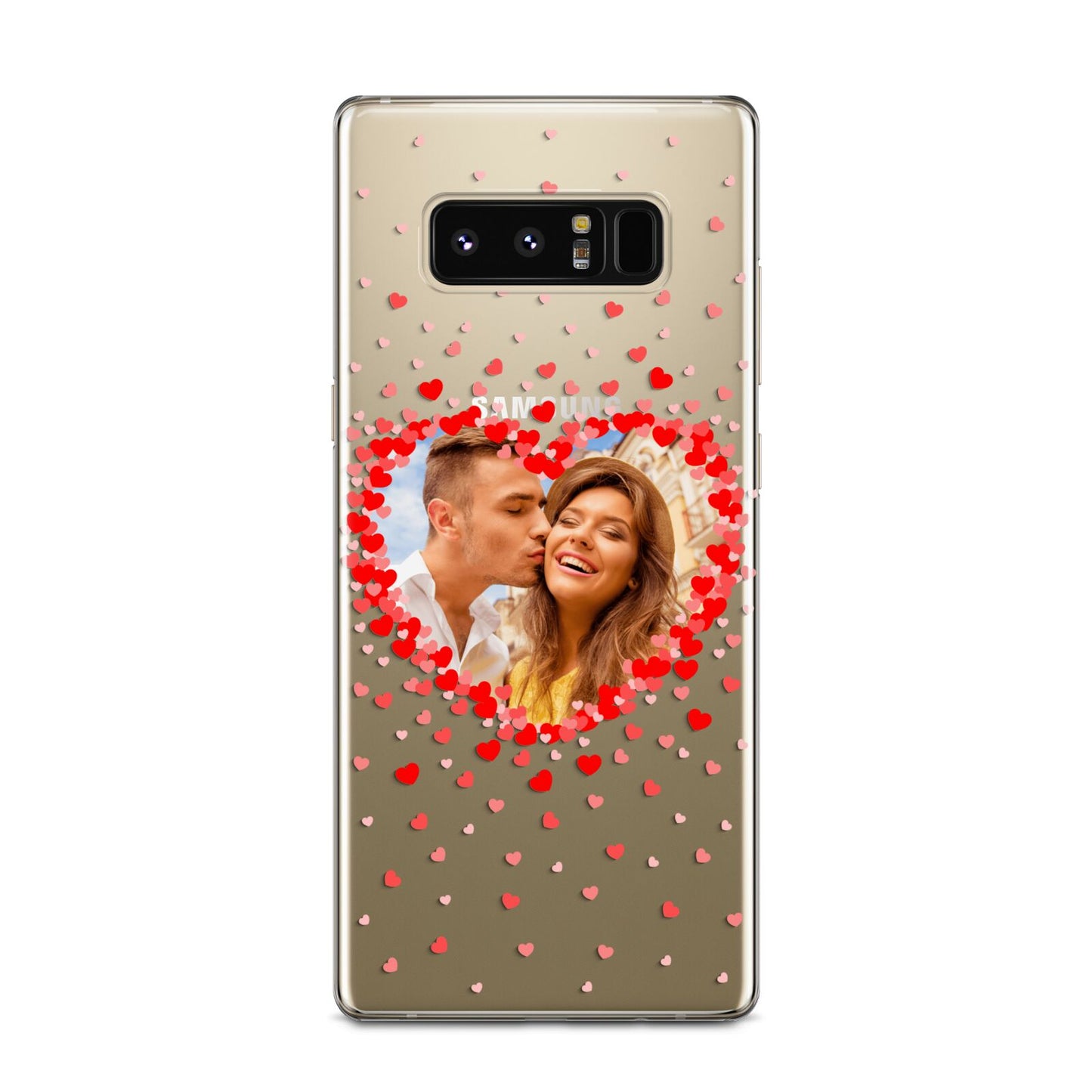 Photo Confetti Heart Samsung Galaxy Note 8 Case