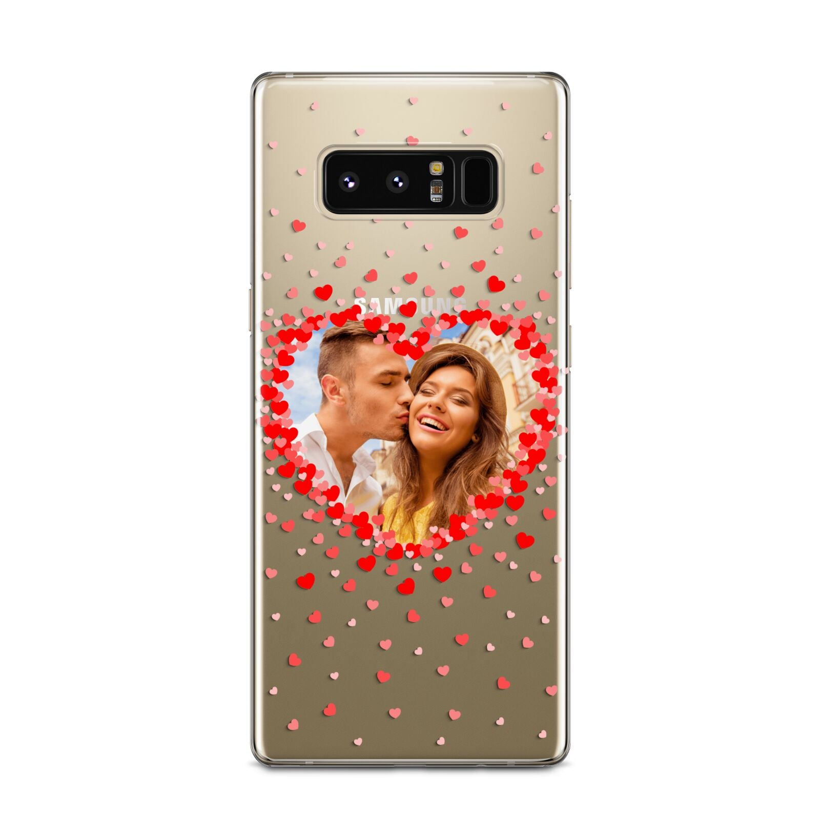 Photo Confetti Heart Samsung Galaxy Note 8 Case