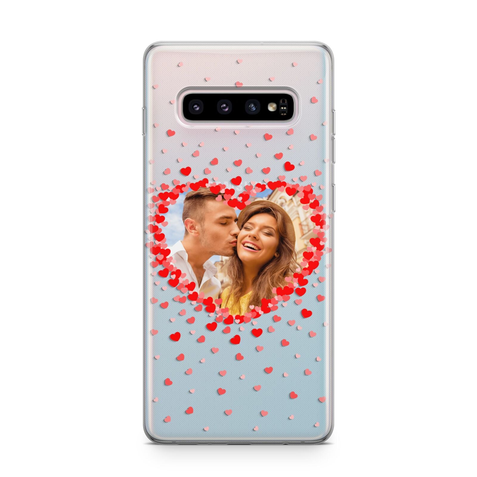 Photo Confetti Heart Samsung Galaxy S10 Plus Case