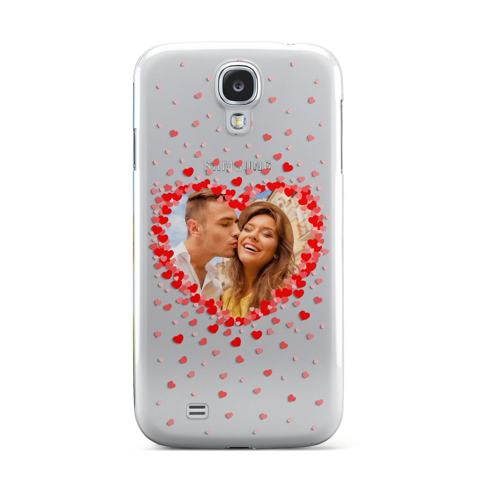 Photo Confetti Heart Samsung Galaxy S4 Case