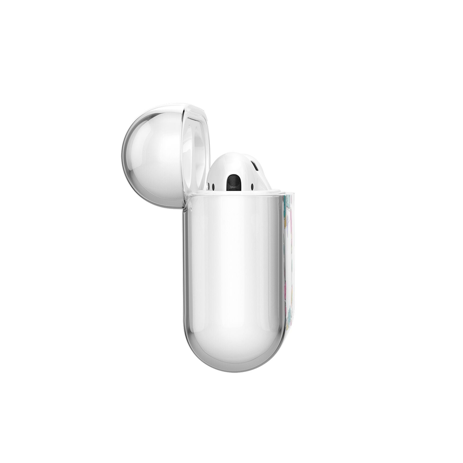 Photo Cute Stickers AirPods Case Side Angle