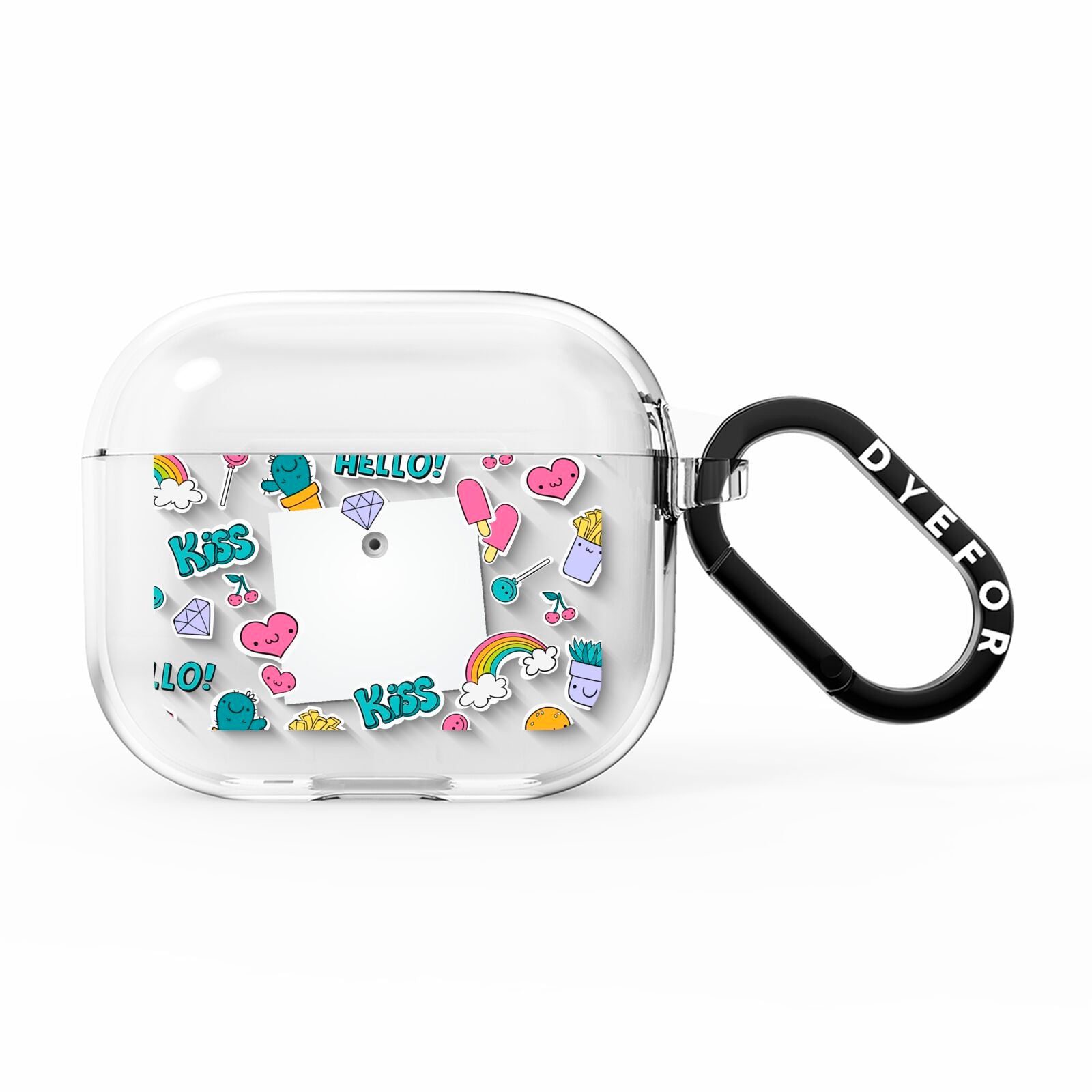 Photo Cute Stickers AirPods Clear Case 3rd Gen