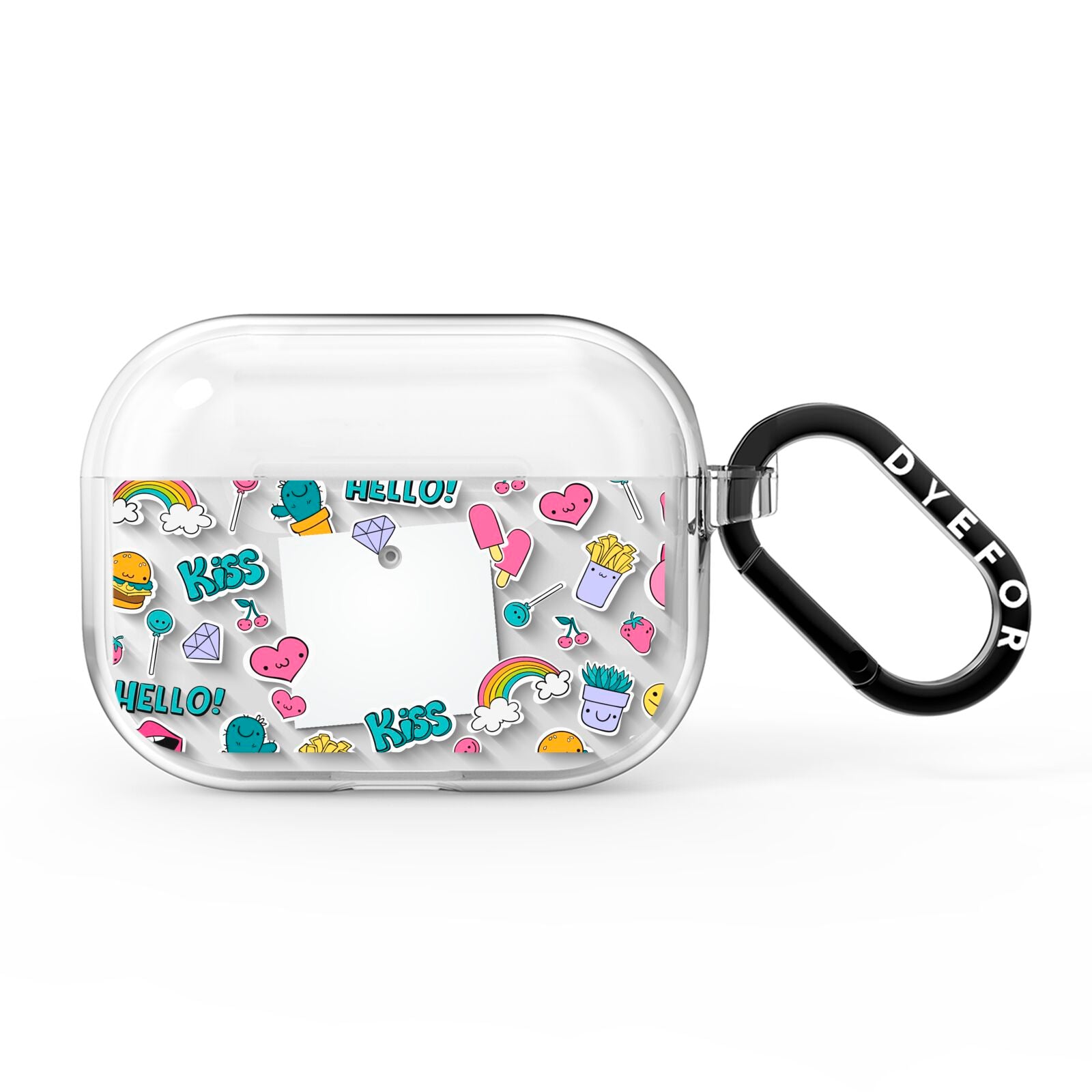 Photo Cute Stickers AirPods Pro Clear Case