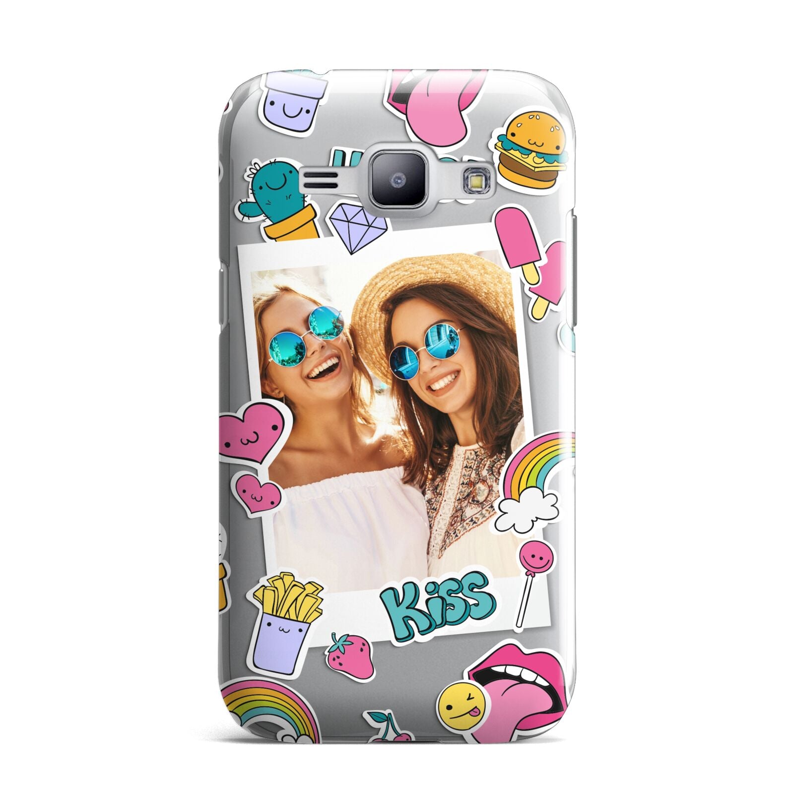 Photo Cute Stickers Samsung Galaxy J1 2015 Case