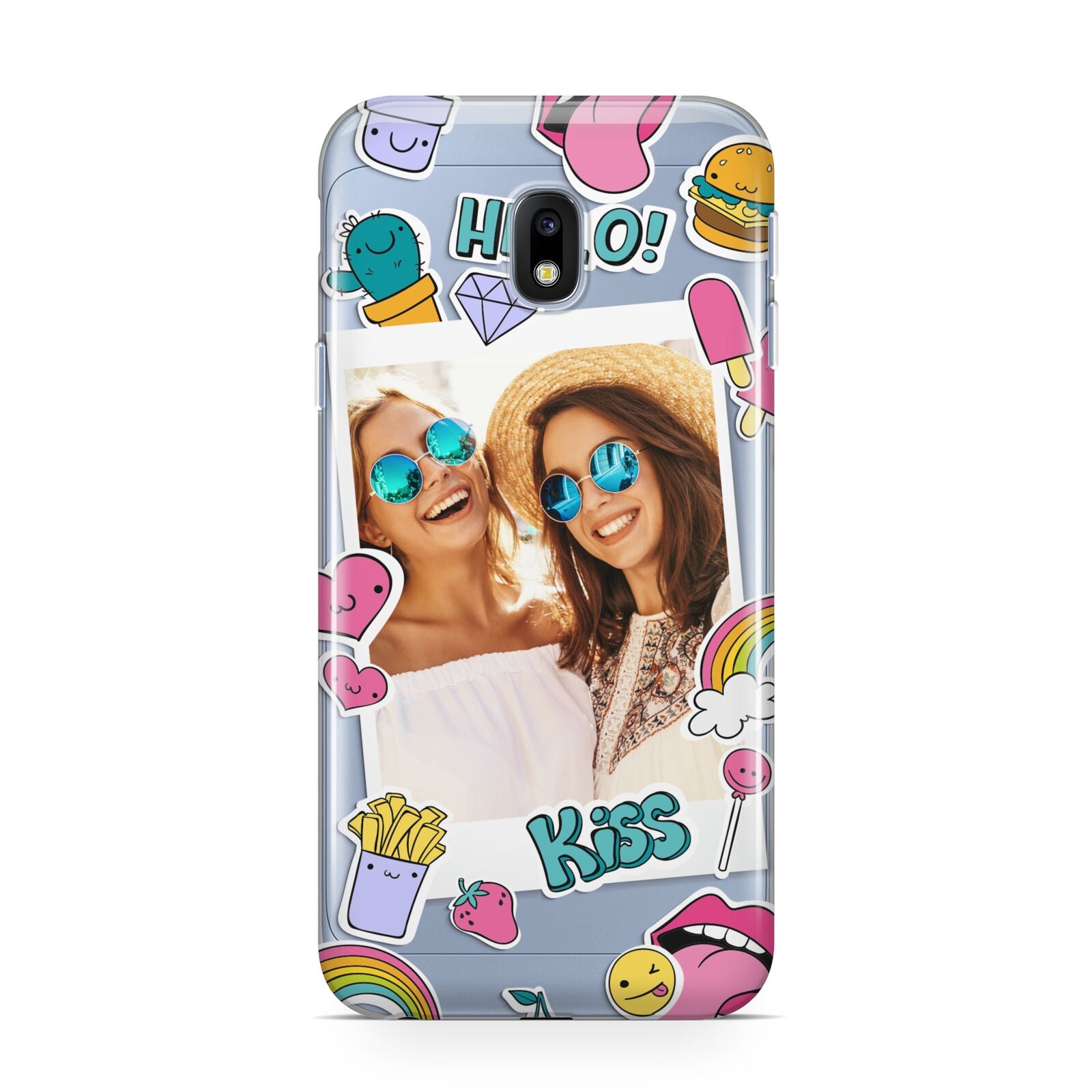 Photo Cute Stickers Samsung Galaxy J3 2017 Case
