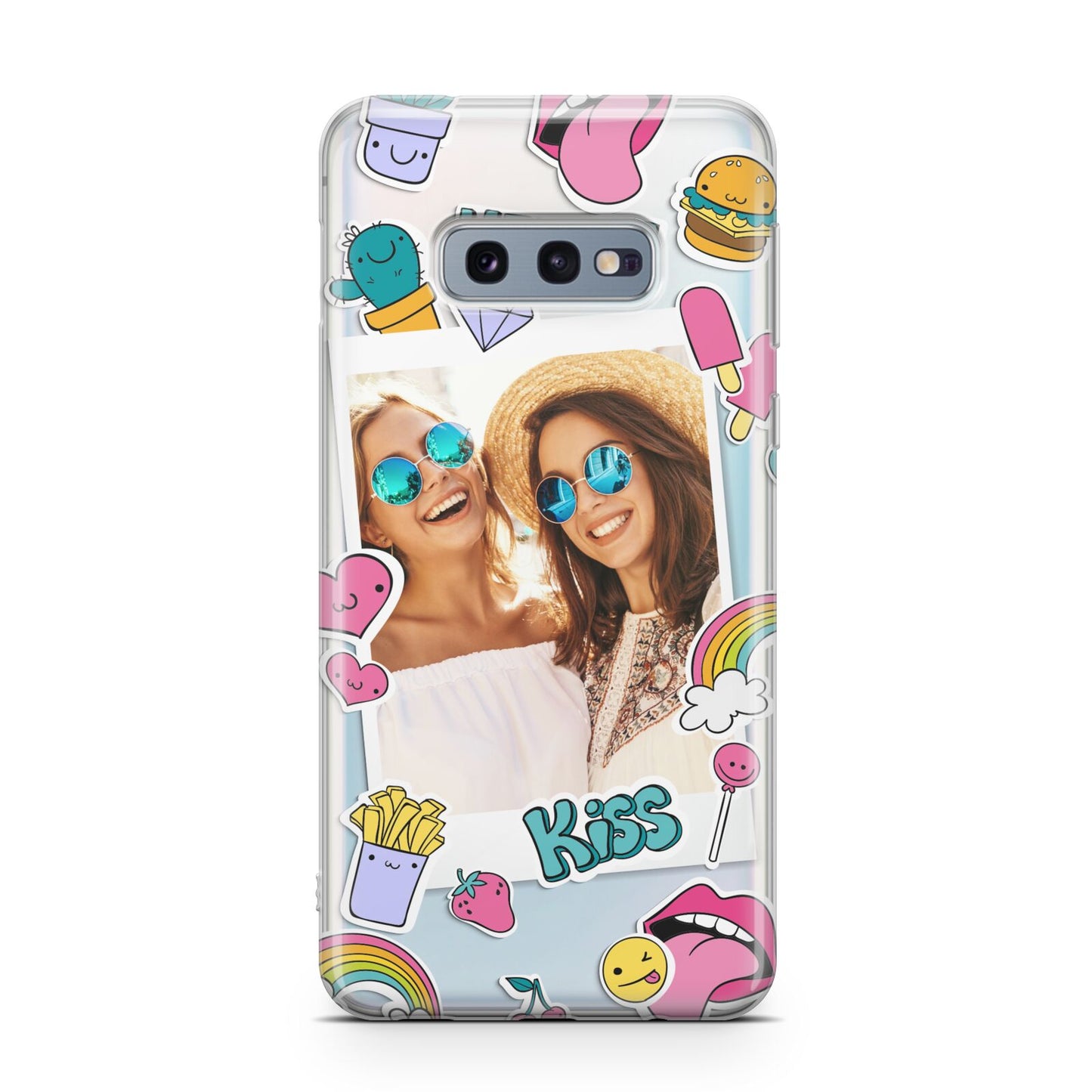 Photo Cute Stickers Samsung Galaxy S10E Case