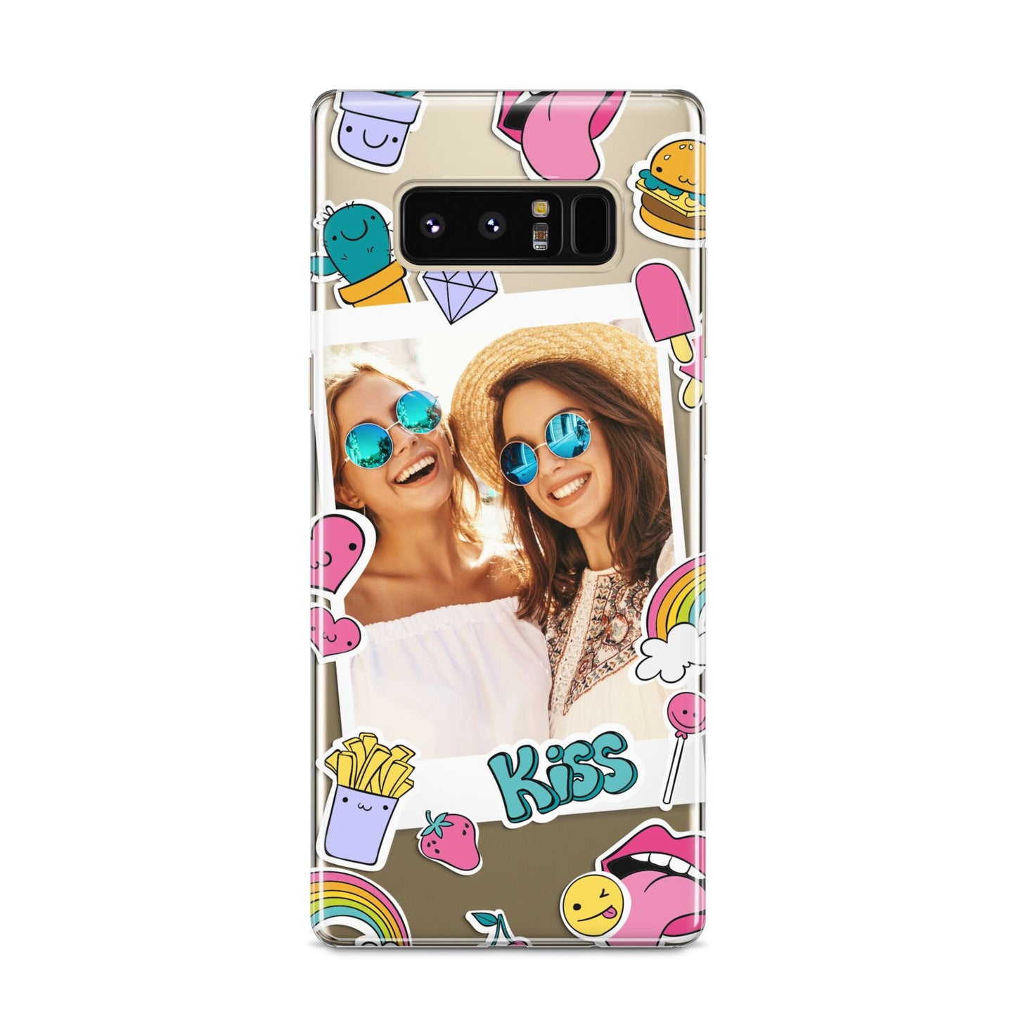 Photo Cute Stickers Samsung Galaxy S8 Case