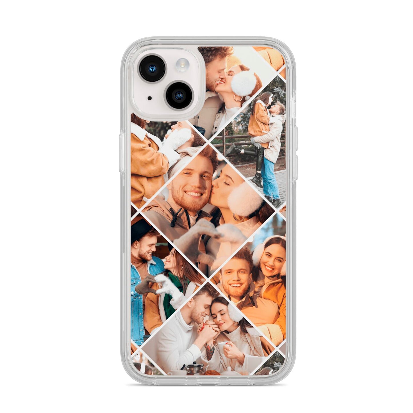 Photo Diamond iPhone 14 Plus Clear Tough Case Starlight