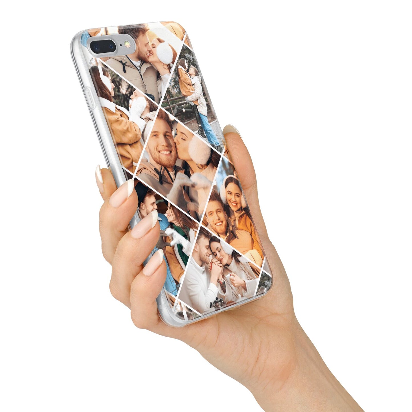 Photo Diamond iPhone 7 Plus Bumper Case on Silver iPhone Alternative Image