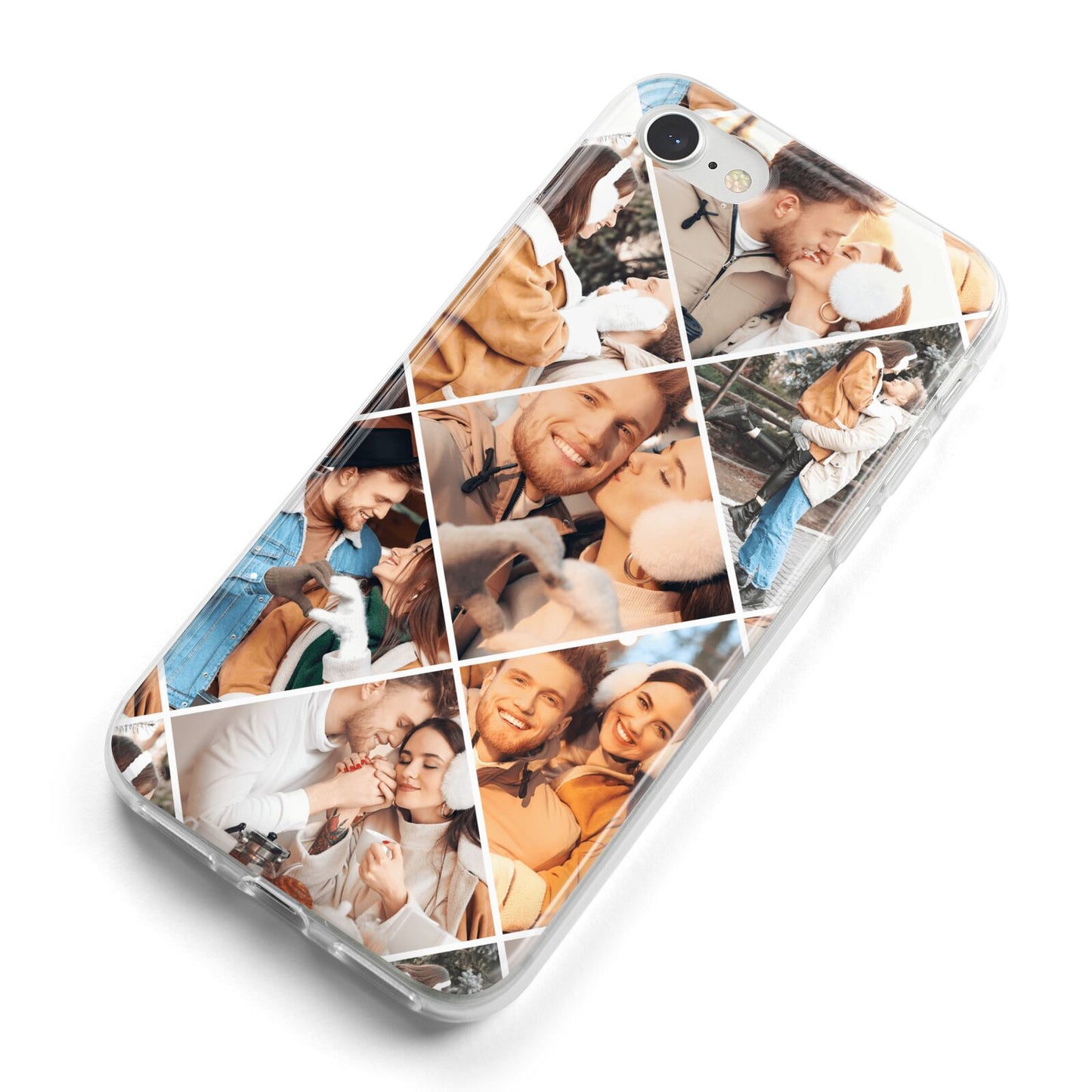 Photo Diamond iPhone 8 Bumper Case on Silver iPhone Alternative Image