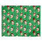 Photo Face Personalised Christmas Hats Personalised Wrapping Paper Alternative