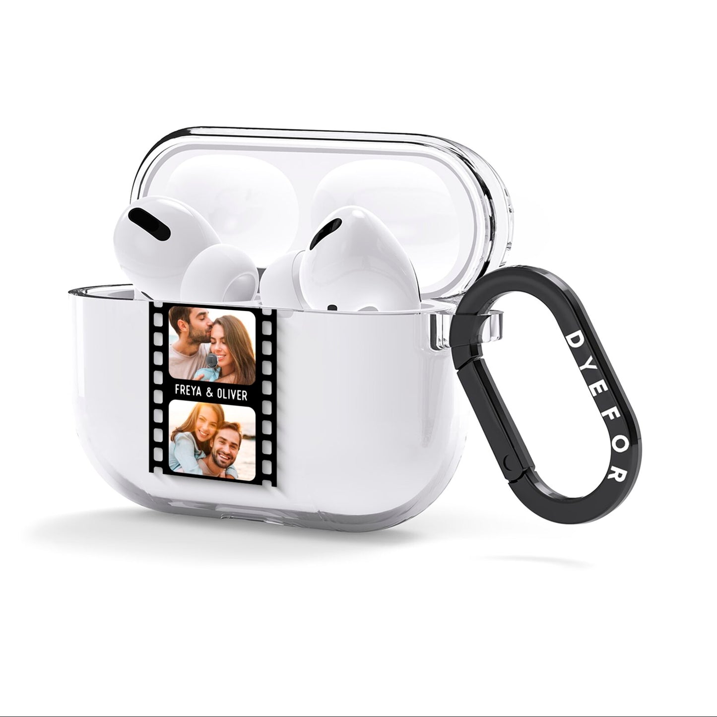Photo Film Personalised AirPods Clear Case 3rd Gen Side Image