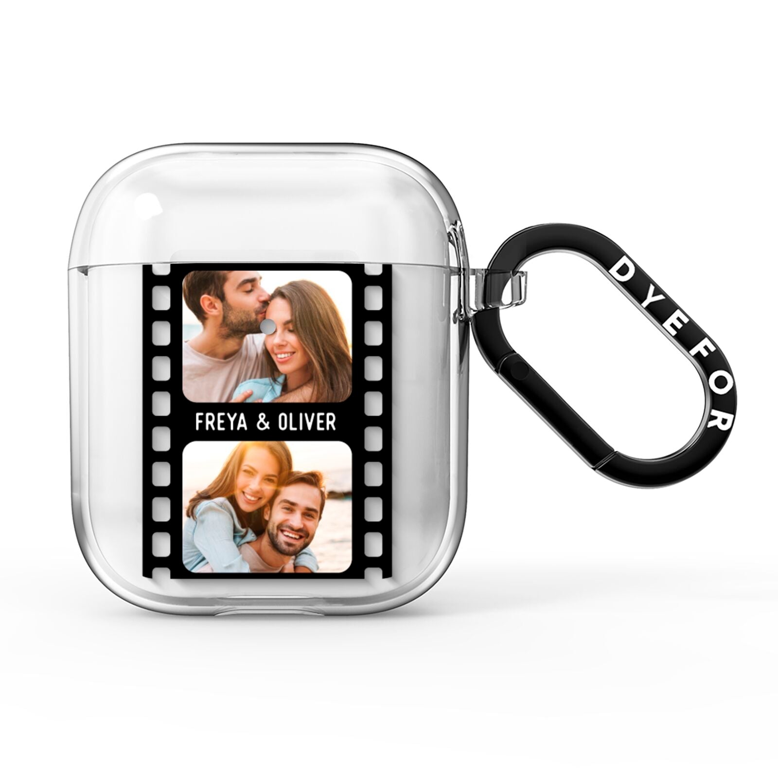 Photo Film Personalised AirPods Clear Case