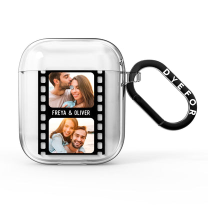 Photo Film Personalised AirPods Clear Case