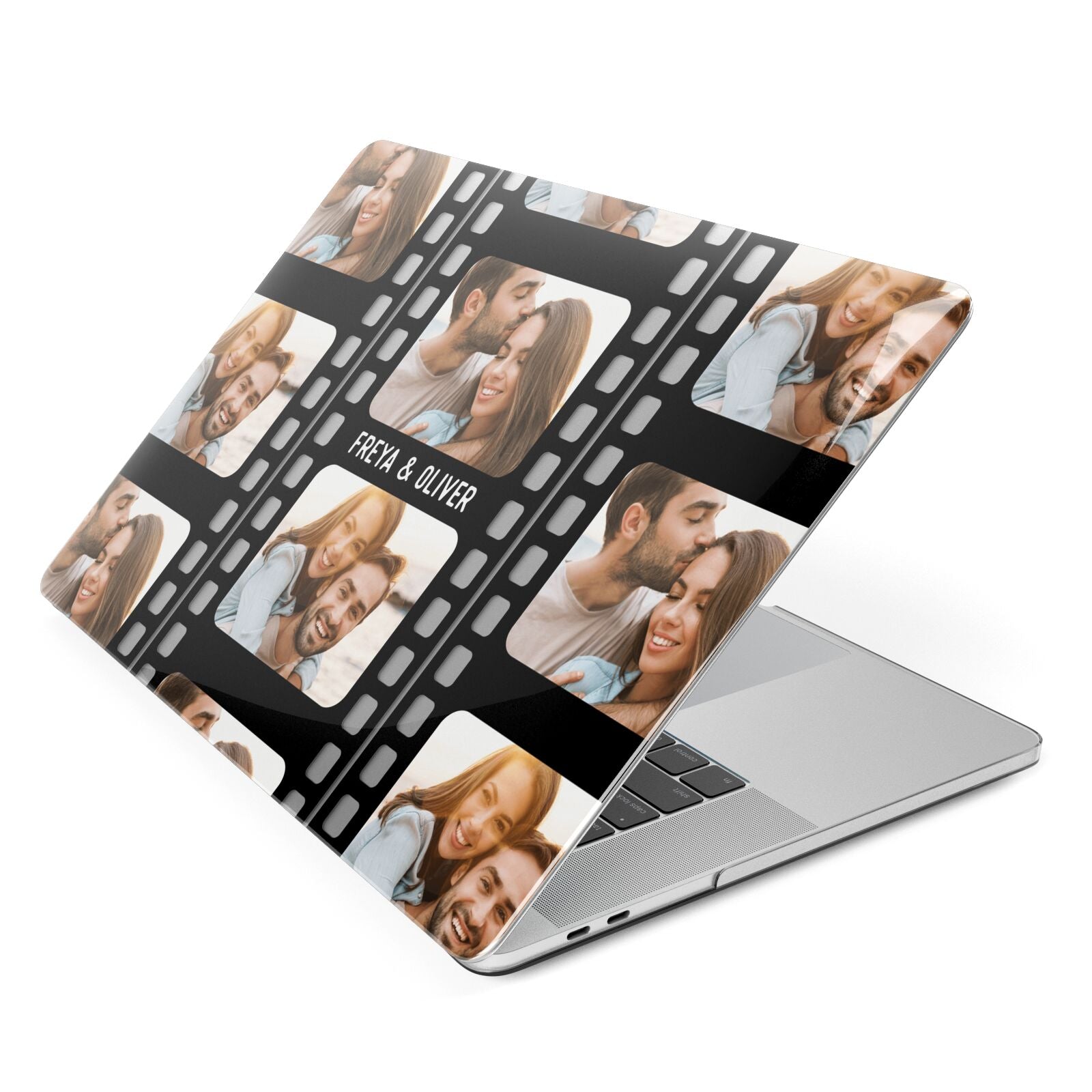 Photo Film Personalised Apple MacBook Case Side View