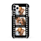 Photo Film Personalised Apple iPhone 11 Pro Max in Silver with Black Impact Case