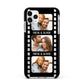 Photo Film Personalised Apple iPhone 11 Pro Max in Silver with Black Impact Case