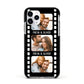 Photo Film Personalised Apple iPhone 11 Pro in Silver with Black Impact Case
