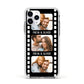 Photo Film Personalised Apple iPhone 11 Pro in Silver with White Impact Case