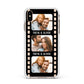 Photo Film Personalised Apple iPhone Xs Max Impact Case White Edge on Gold Phone