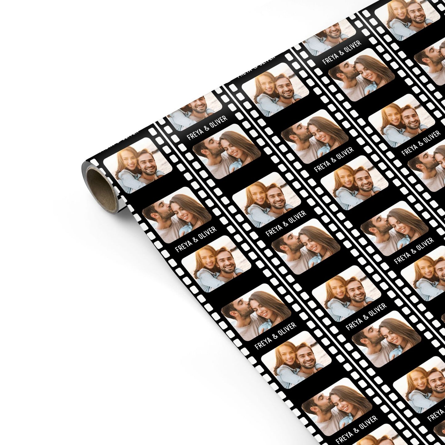 Photo Film Personalised Personalised Gift Wrap