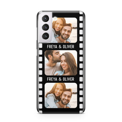 Photo Film Personalised Samsung S21 Case