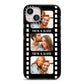 Photo Film Personalised iPhone 13 Black Impact Case on Silver phone