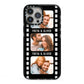 Photo Film Personalised iPhone 13 Pro Max Black Impact Case on Silver phone