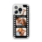 Photo Film Personalised iPhone 14 Pro Clear Tough Case Silver
