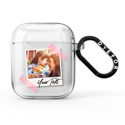 Photo Frame AirPods Clear Case