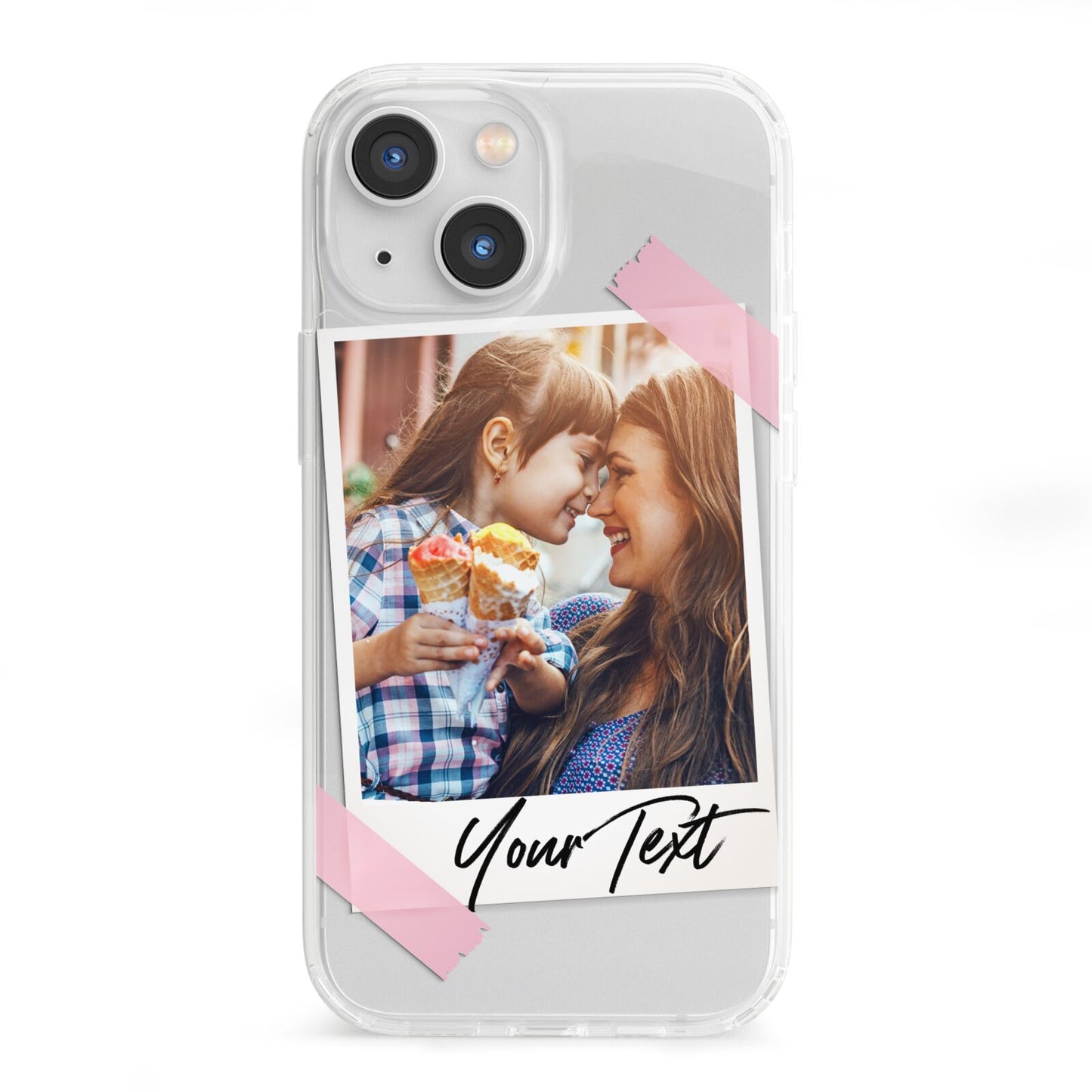 Photo Frame iPhone 13 Mini Clear Bumper Case