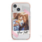Photo Frame iPhone 13 Mini TPU Impact Case with Pink Edges