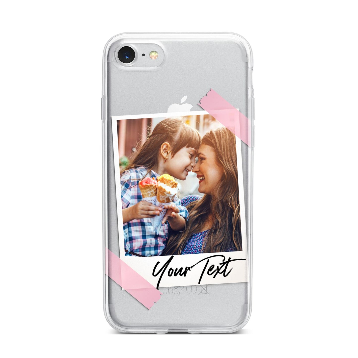 Photo Frame iPhone 7 Bumper Case on Silver iPhone