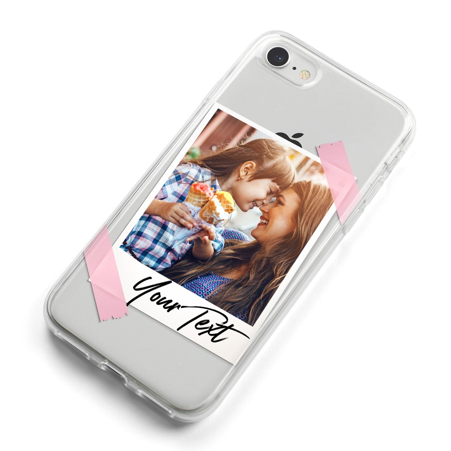 Photo Frame iPhone 8 Bumper Case on Silver iPhone Alternative Image