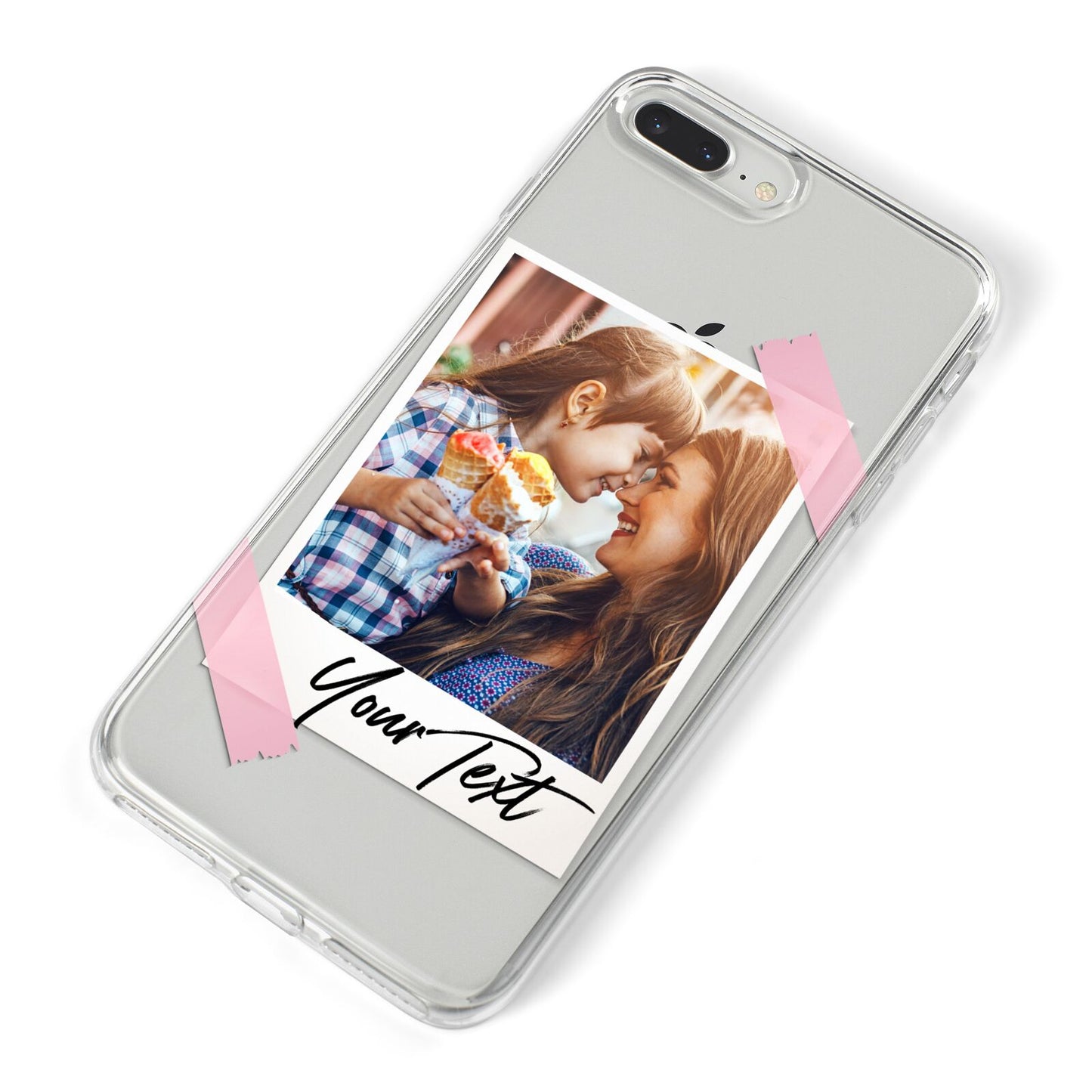 Photo Frame iPhone 8 Plus Bumper Case on Silver iPhone Alternative Image