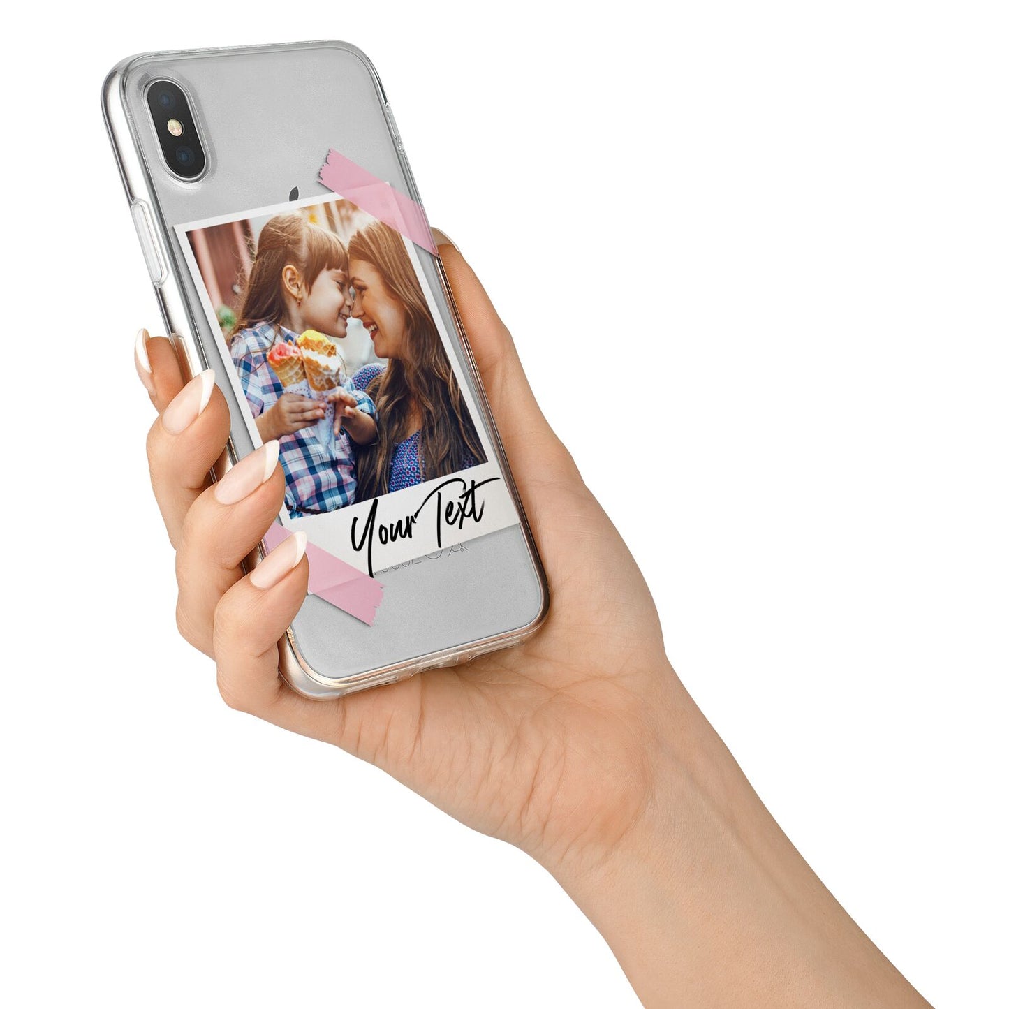 Photo Frame iPhone X Bumper Case on Silver iPhone Alternative Image 2